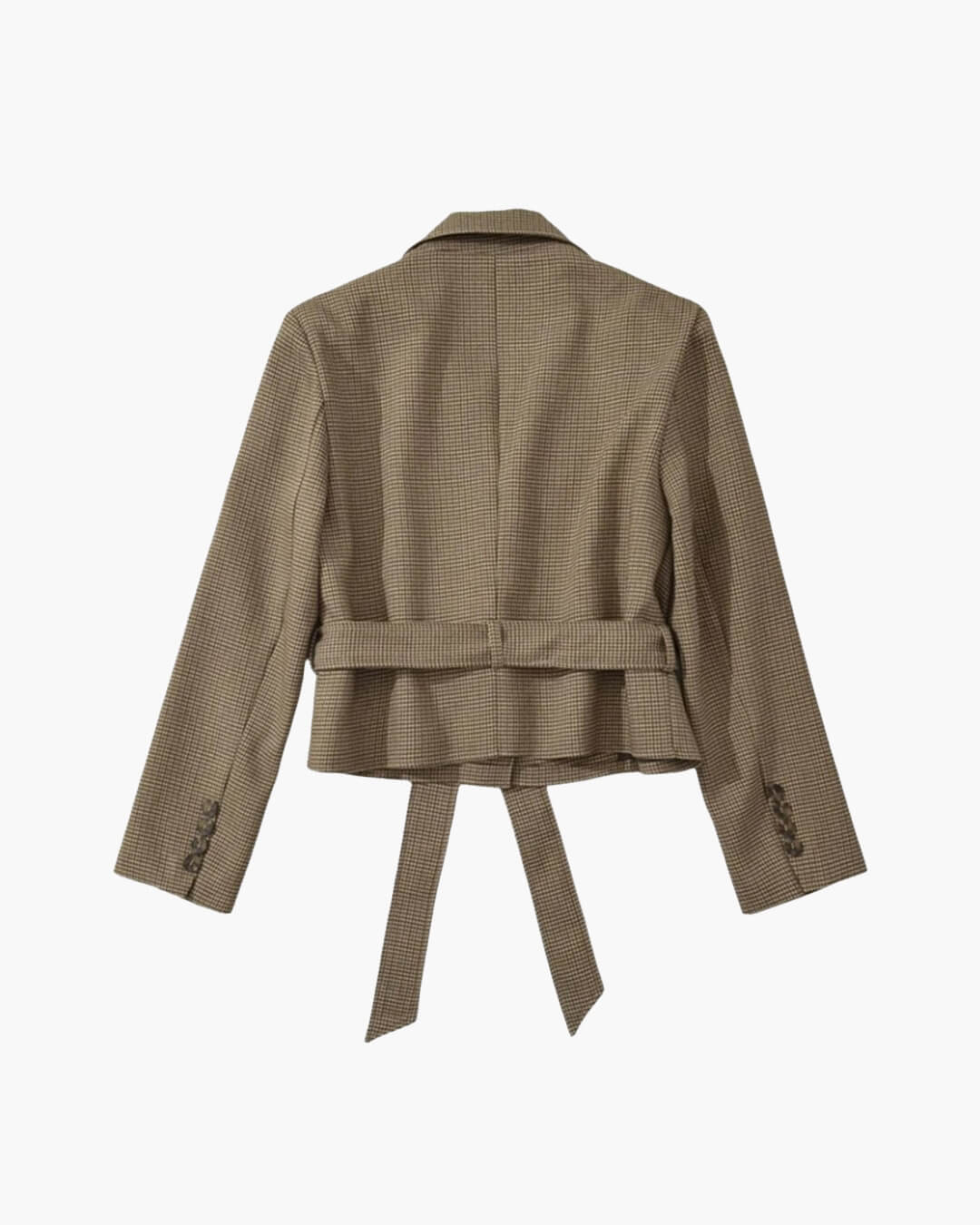 Blazer Ellen de cuadros pata de gallo