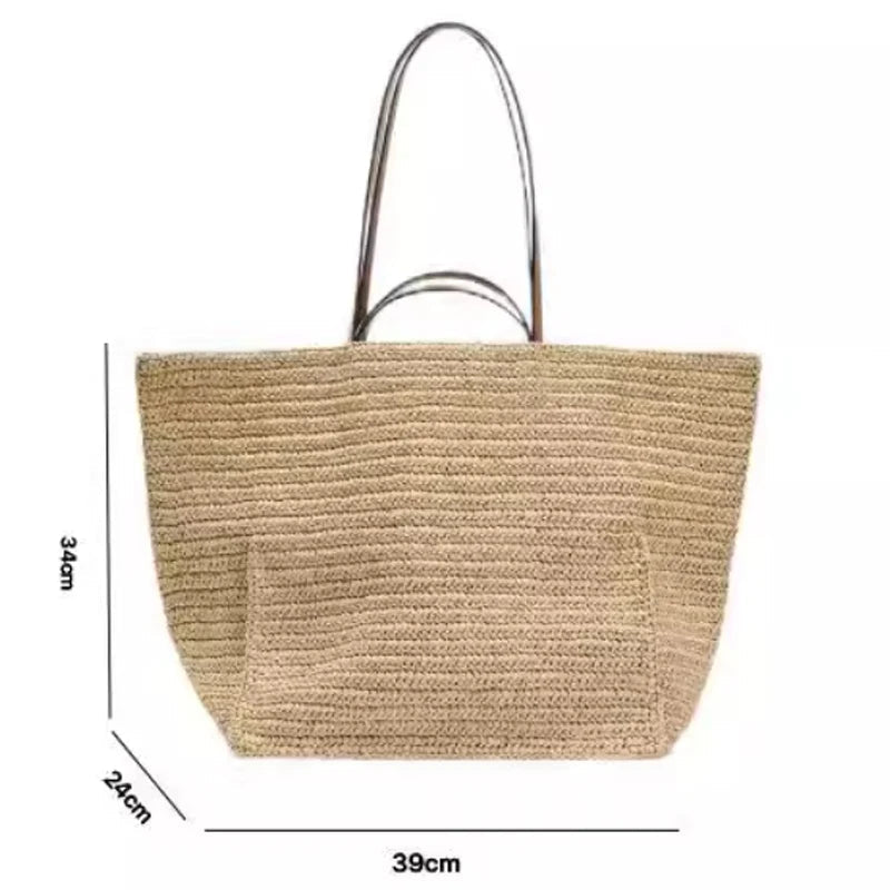 Bolso Margot de paja tejida