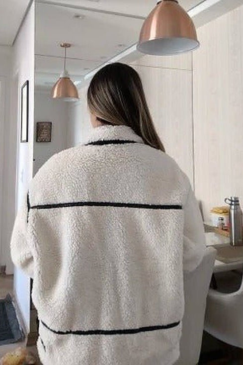 ZEYA - Ahela Boucle Bomber Jacket
