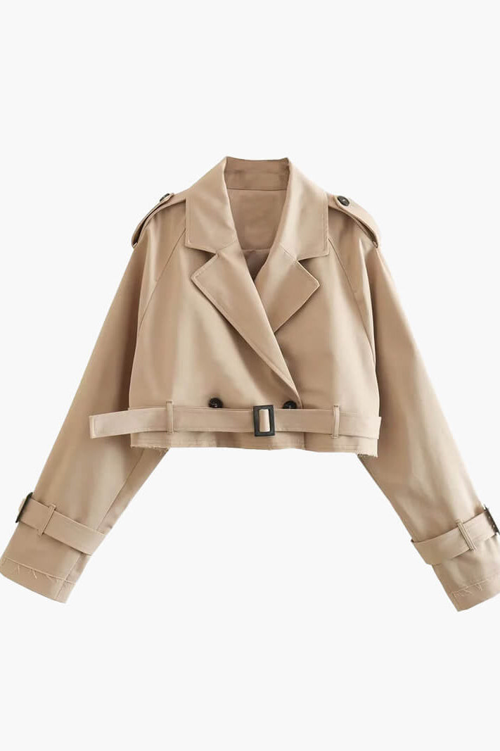 ZEYA - Aimee Cropped Trenchcoat