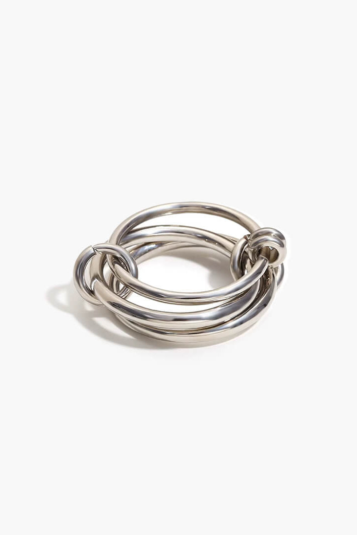 ZEYA - Aura Plain Interlocking Ring