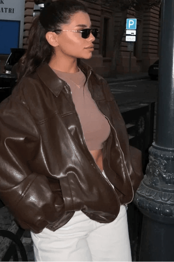 ZEYA - Aurora Vegan Leather Jacket