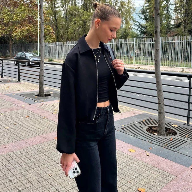 ZEYA - Bianca Puffed Bomber Jacket