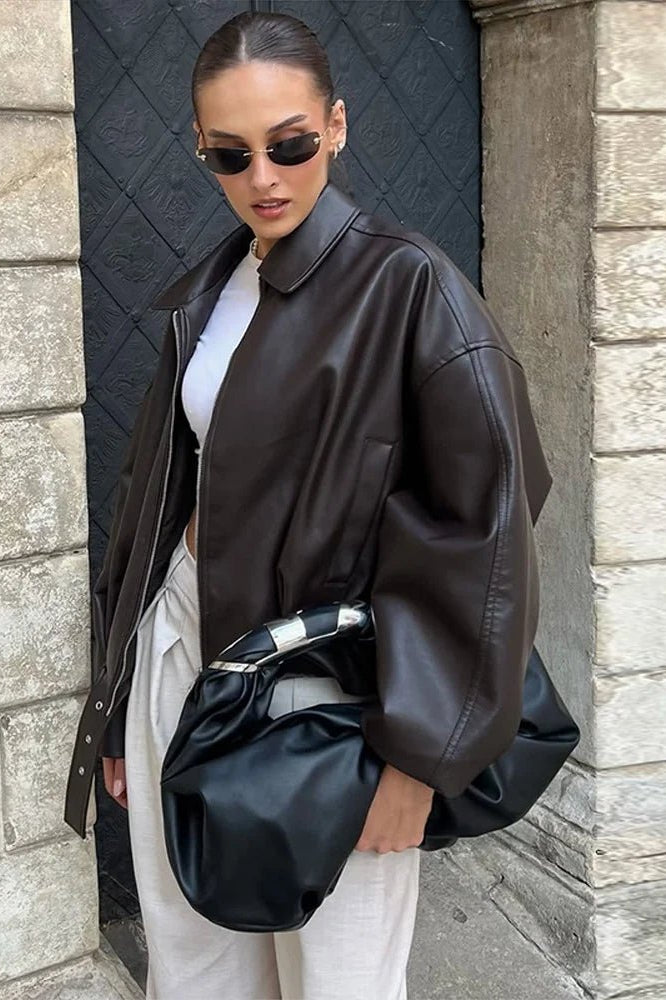 ZEYA - Carlyn Vegan Leather Jacket