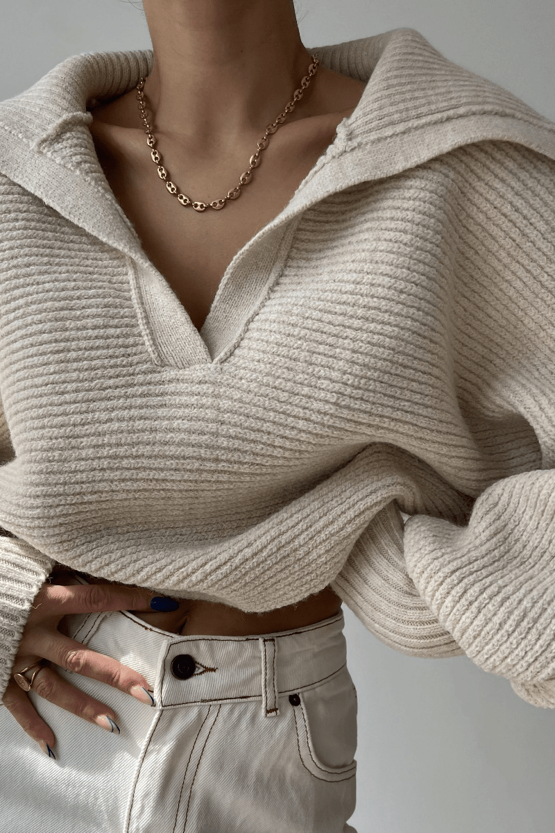 ZEYA - Carmen Oversized Knit Sweater