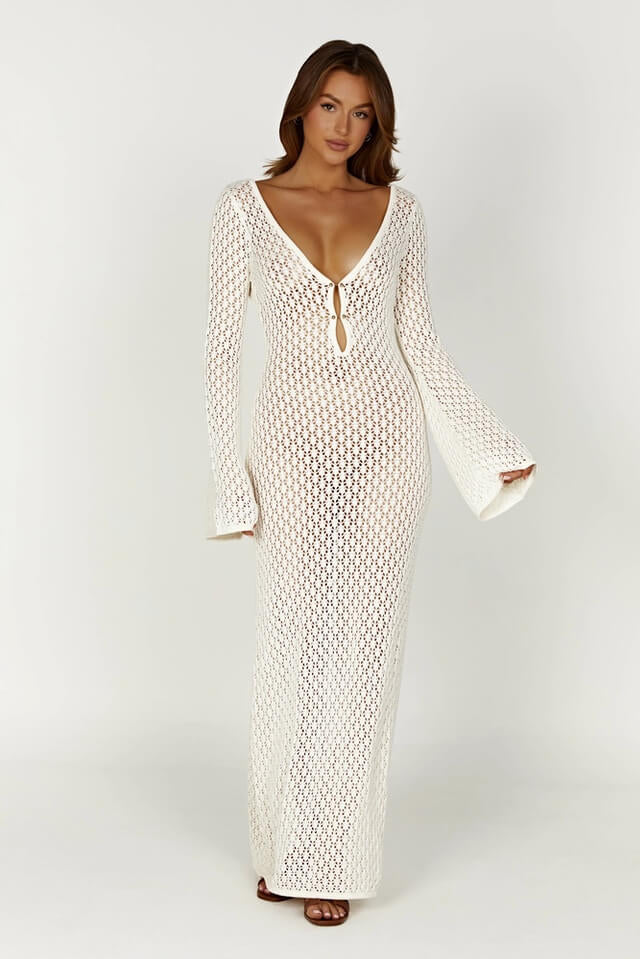 ZEYA - Clarice Crocheted Maxi Dress