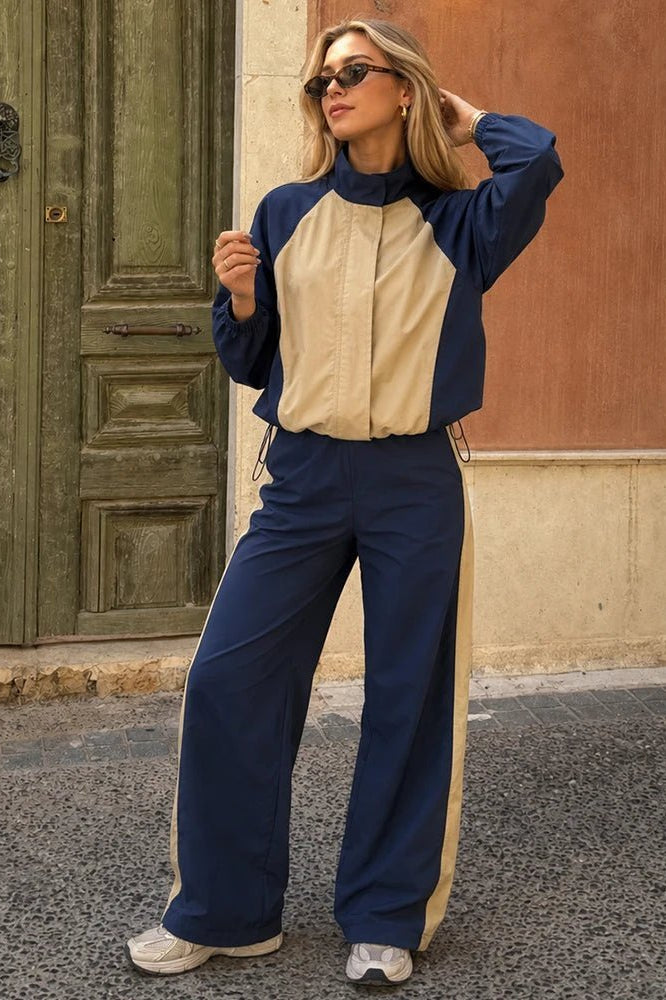 ZEYA - Claudia Patchwork Nylon Tracksuit