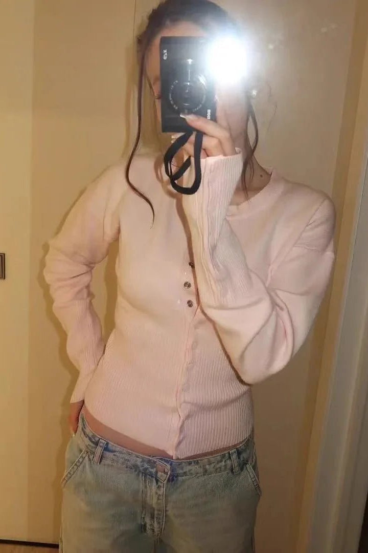 ZEYA - Daenerys Buttoned Slim Cardigan