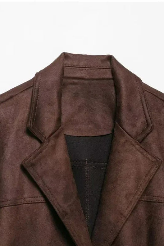ZEYA - Daisy Suede Blazer