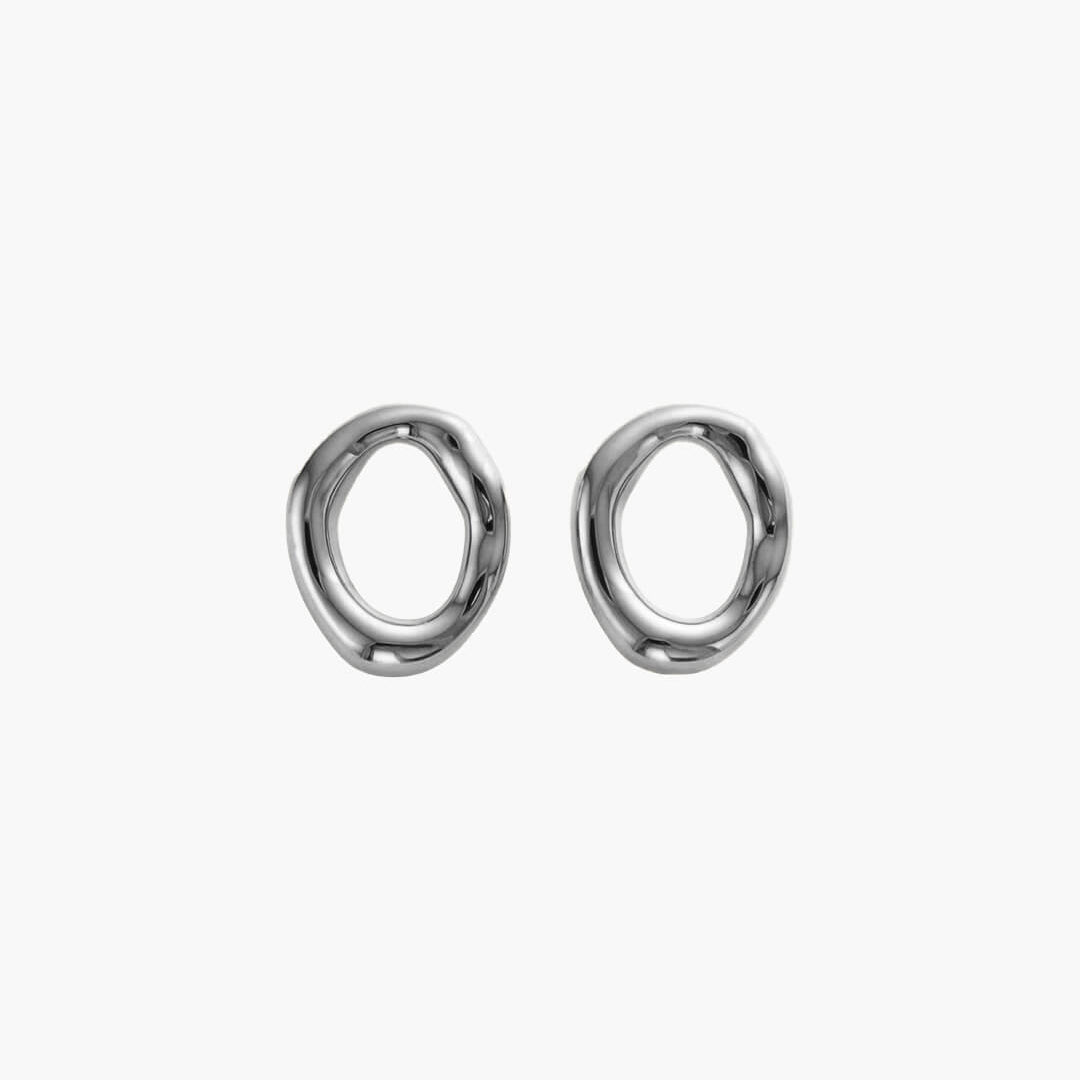 ZEYA - Delilah Round Circle Earrings