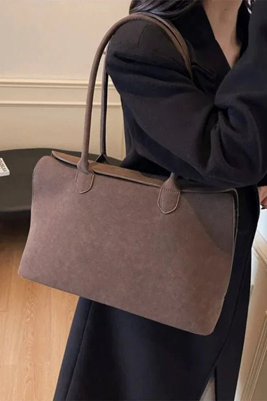 ZEYA - Elisa Suede Shoulder Bag