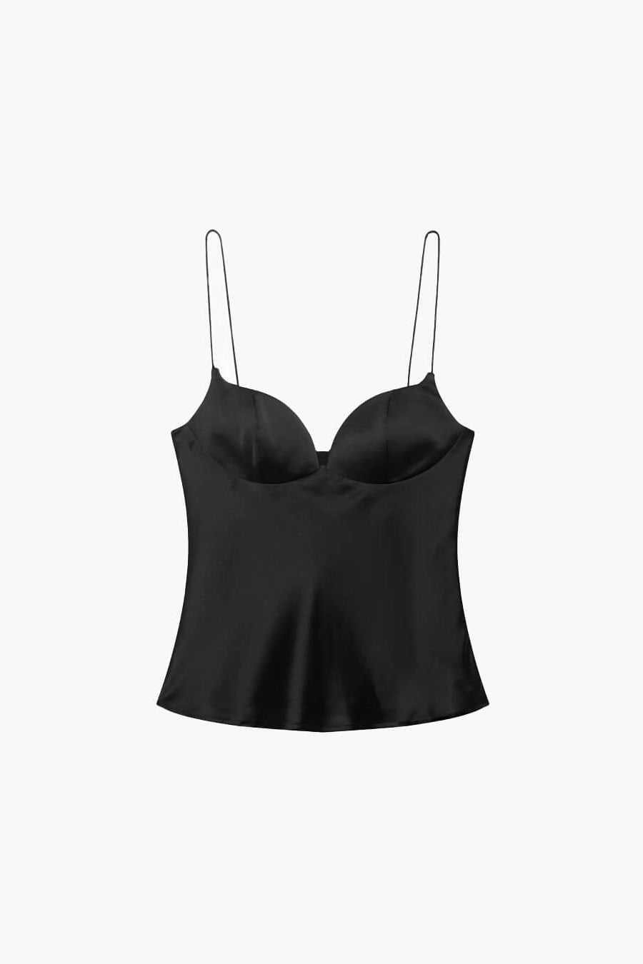 ZEYA - Elizabeth Satin Sling Top