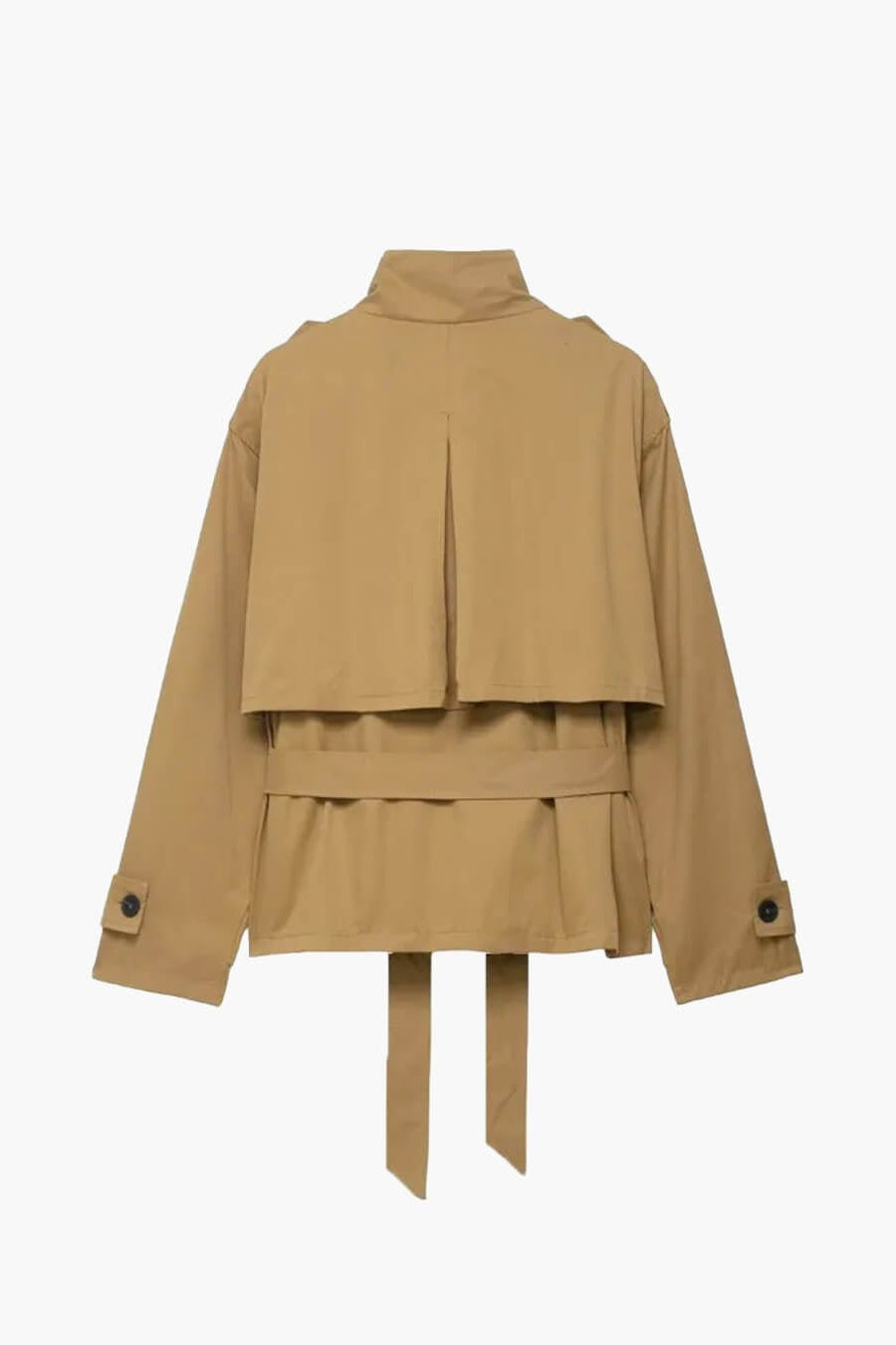 ZEYA - Emily High Collar Belted Jacket & Skort Set