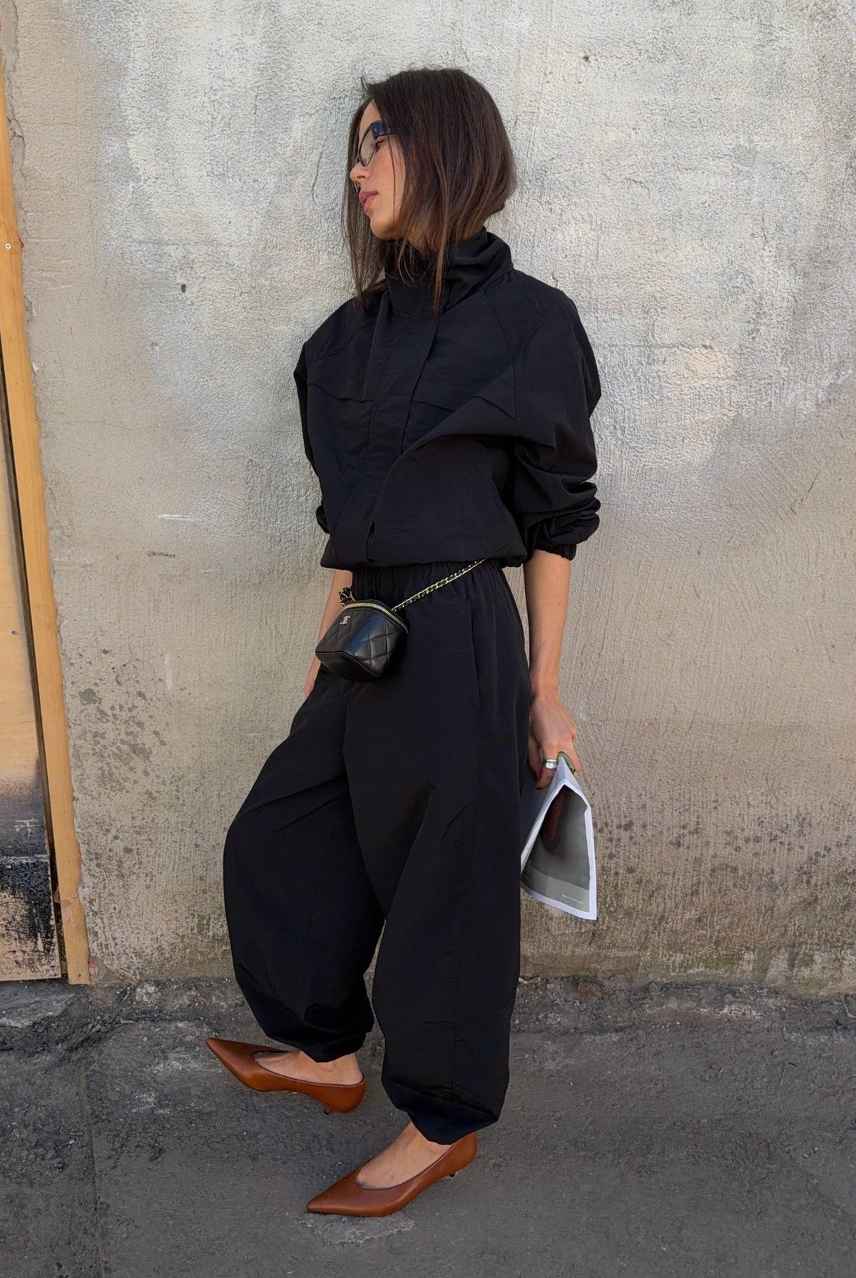 ZEYA - Fiona Funnel Neck Windbreaker Jacket