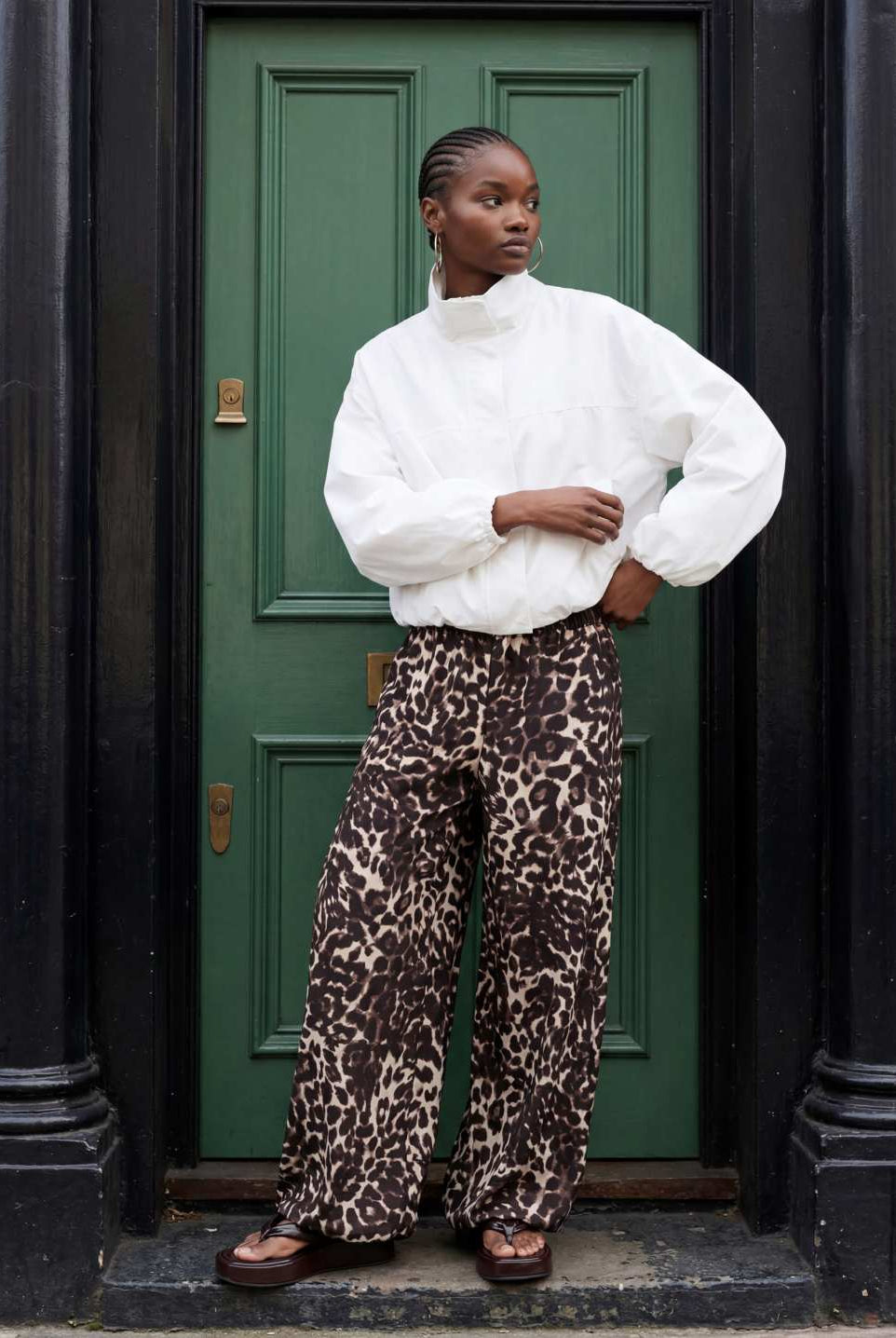 ZEYA - Fiona Funnel Neck Windbreaker Jacket