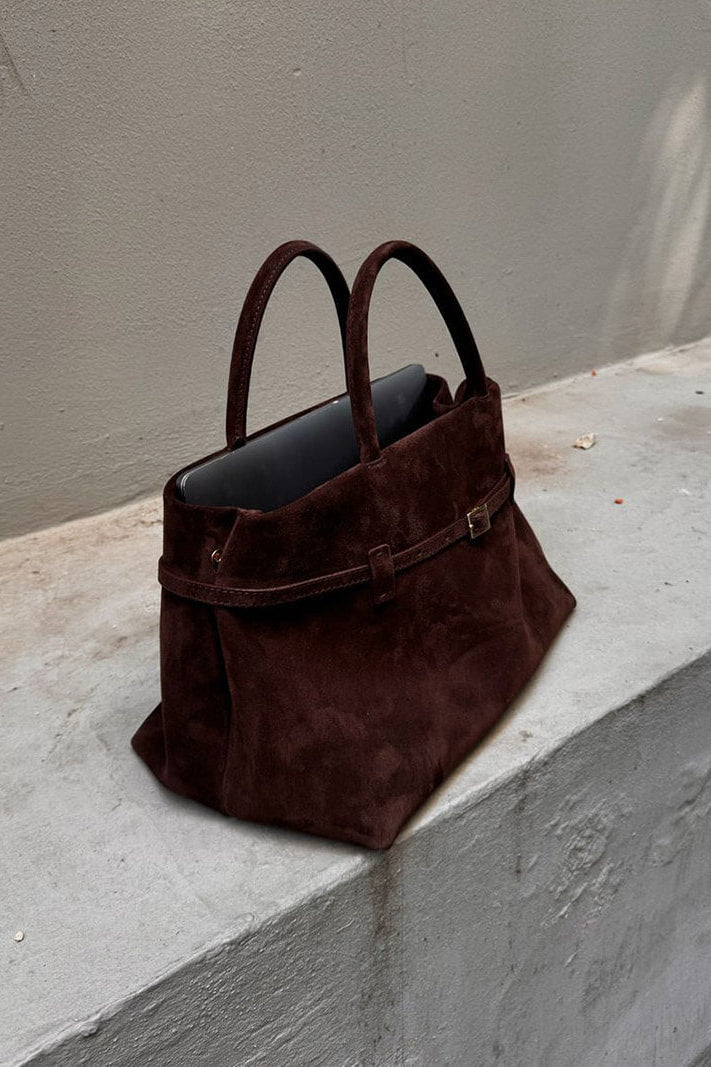 ZEYA - Fiona Suede Crossbody Bag