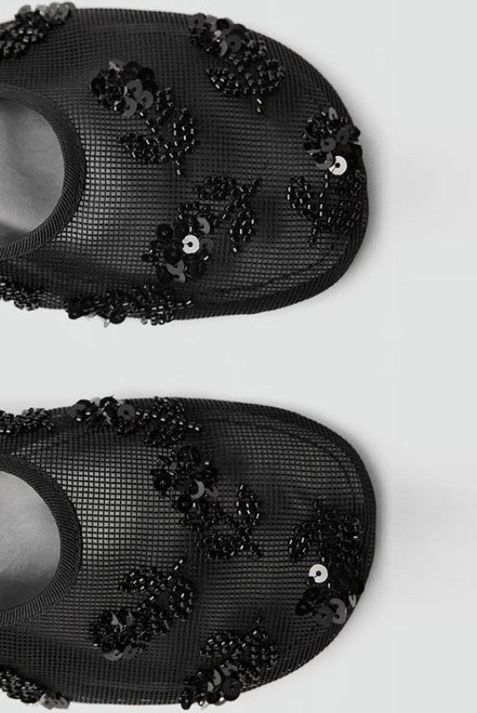 ZEYA - Iris Ballet Flat Mesh Mary Jane Shoes