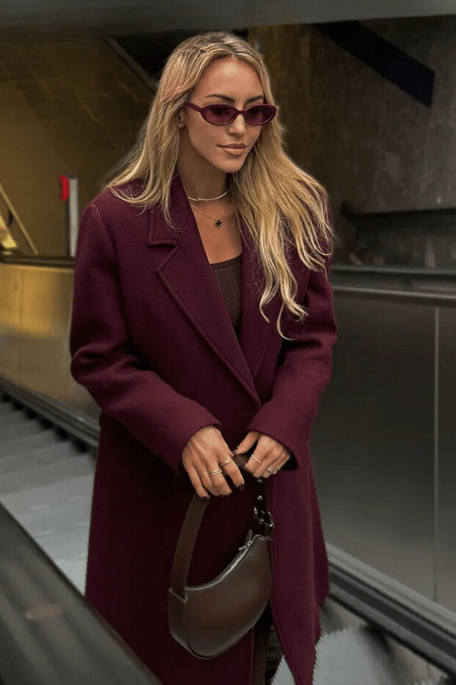 ZEYA - Jilian Double Breasted Maxi Coat