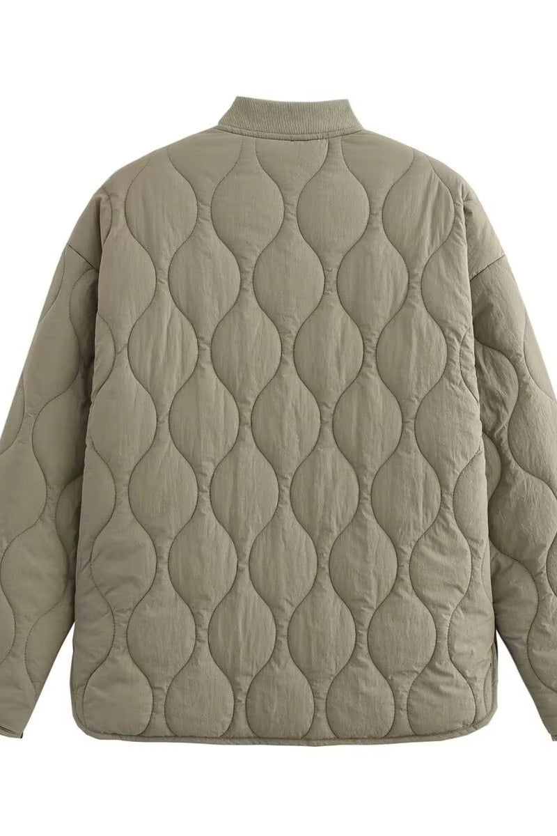 ZEYA - Julia Quilted Bomber Jacket