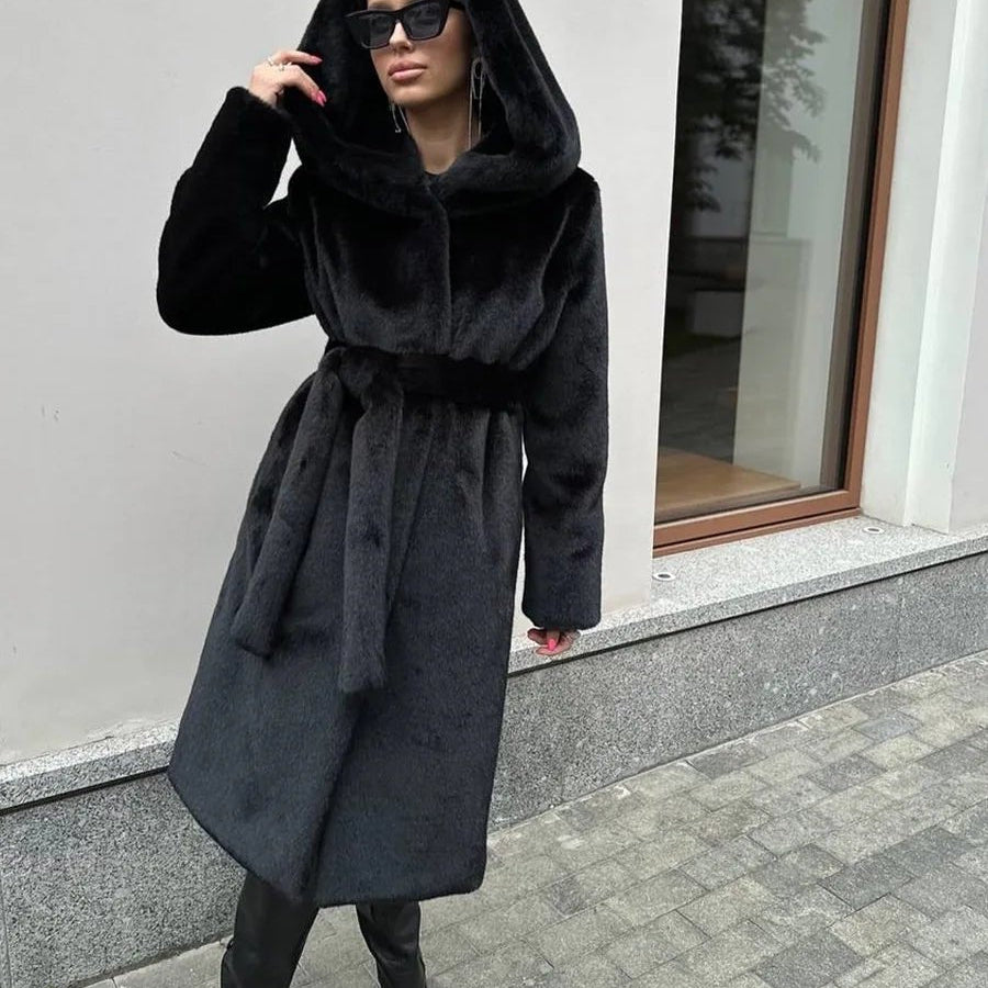ZEYA - Katelyn Hooded Long Coat