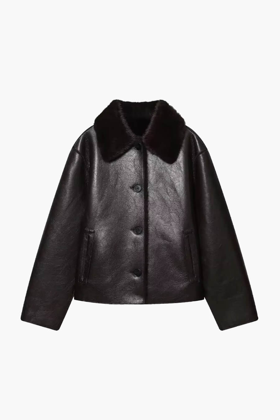 ZEYA - Laila Reversible Faux fur Leather Jacket