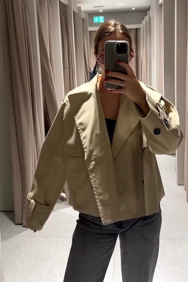 ZEYA - Lavinia Short Trench Coat