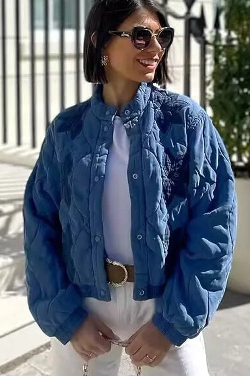 ZEYA - Leonie Quilted Embroidered Jacket