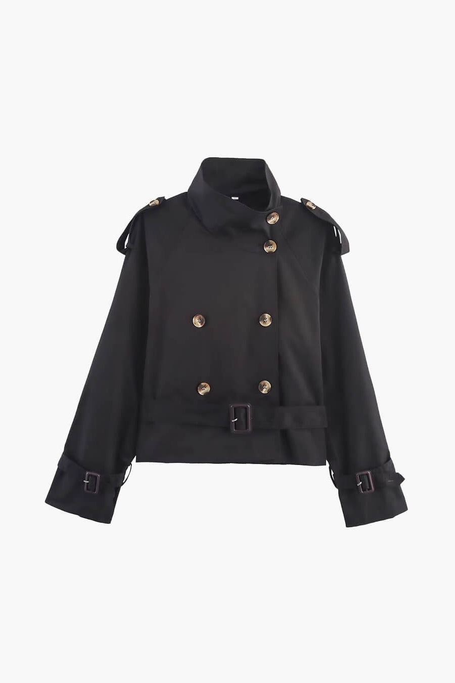 ZEYA - Lisa Cropped Trench Coat