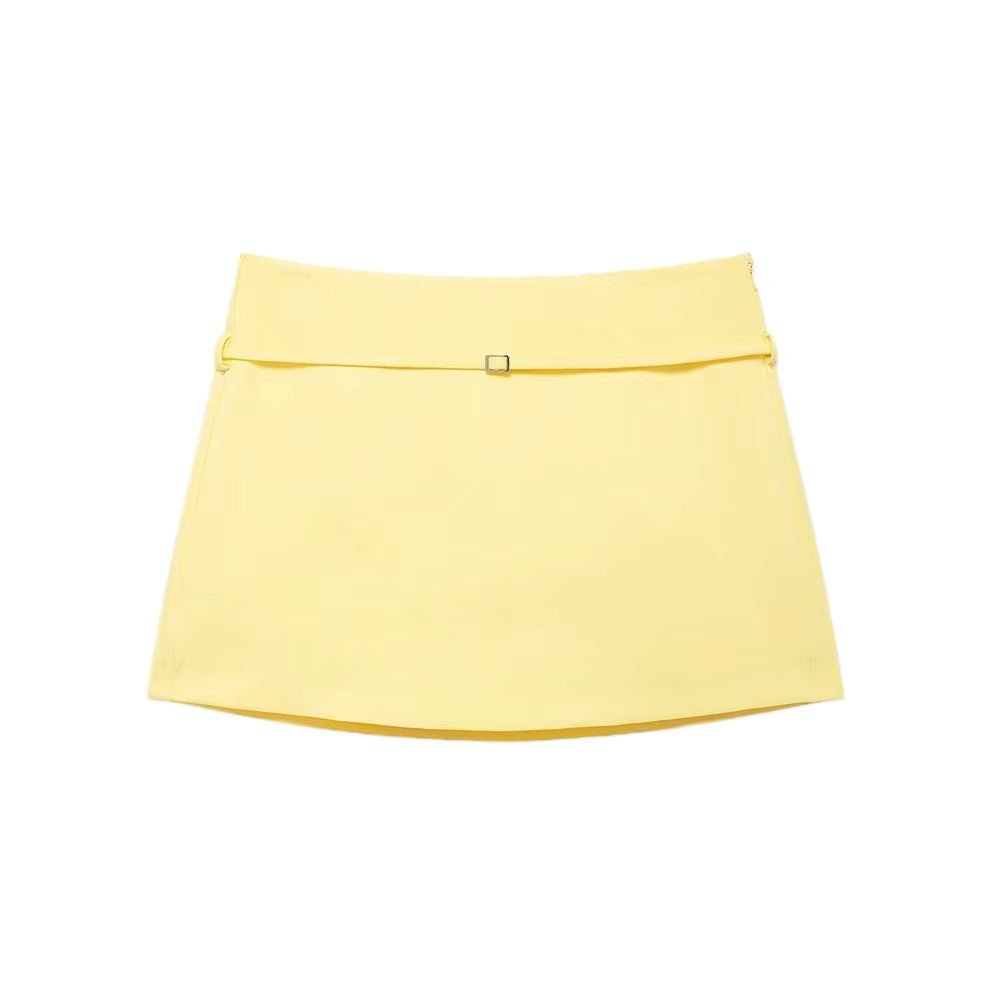 ZEYA - Lola Side Zip Skort with Belt