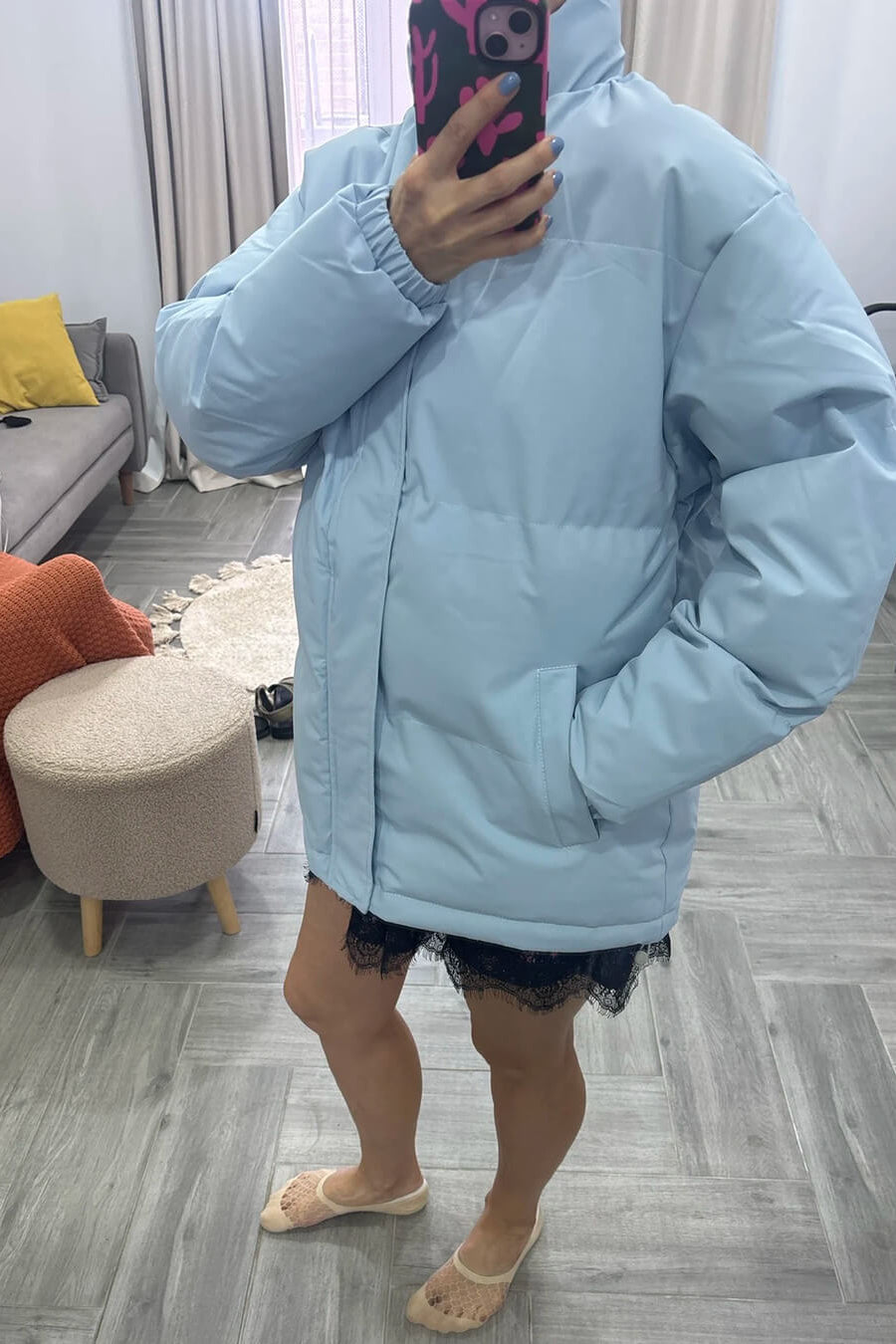 ZEYA - Luella Weatherproof Stand Collar Puffer Jacket