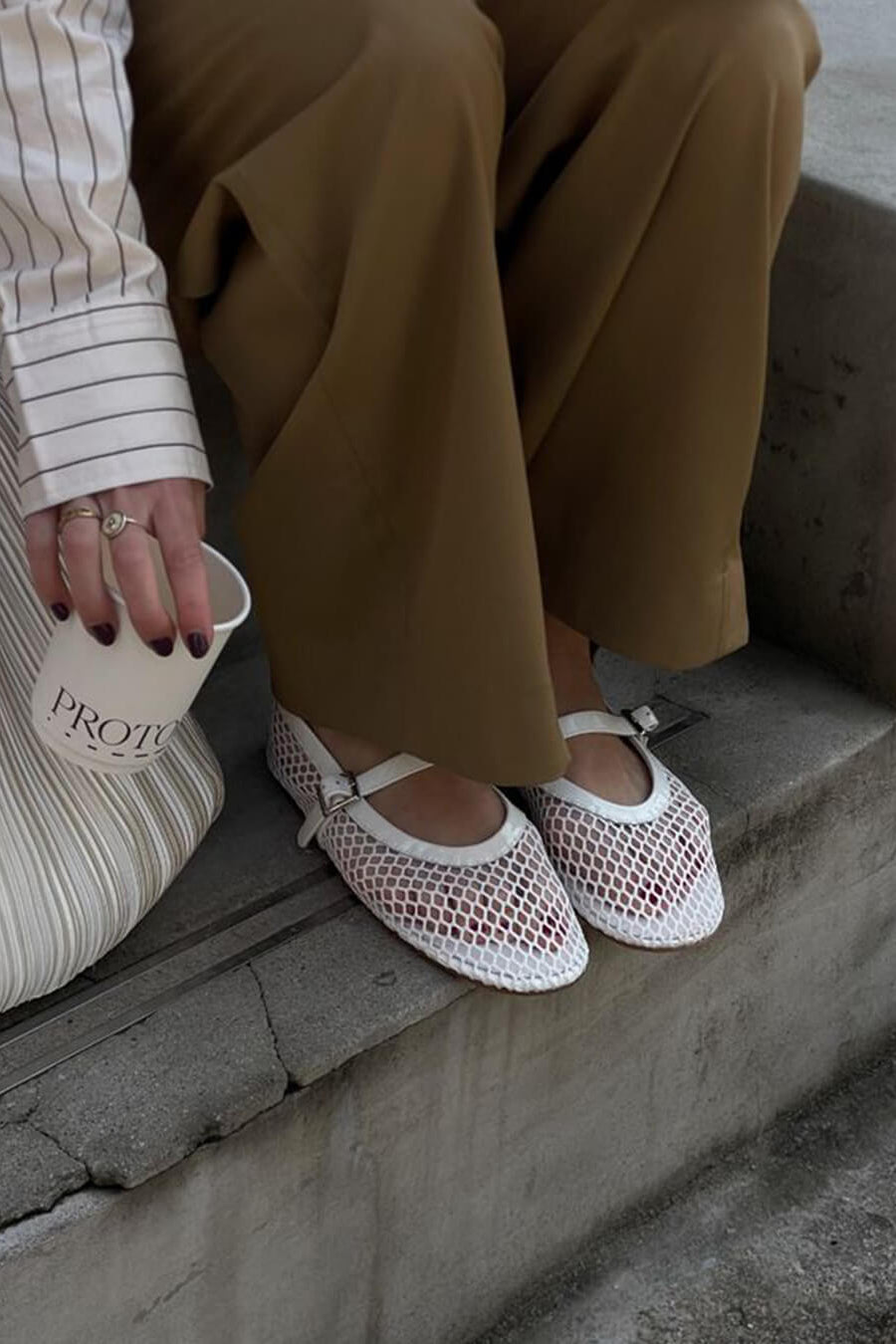 ZEYA - Margaret Mesh Ballet Flats