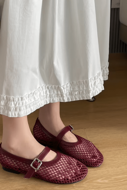 ZEYA - Margaret Mesh Ballet Flats