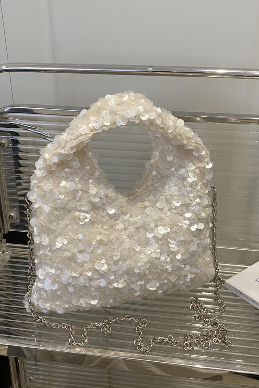 ZEYA - Margot Sequin Evening Shoulder Bag