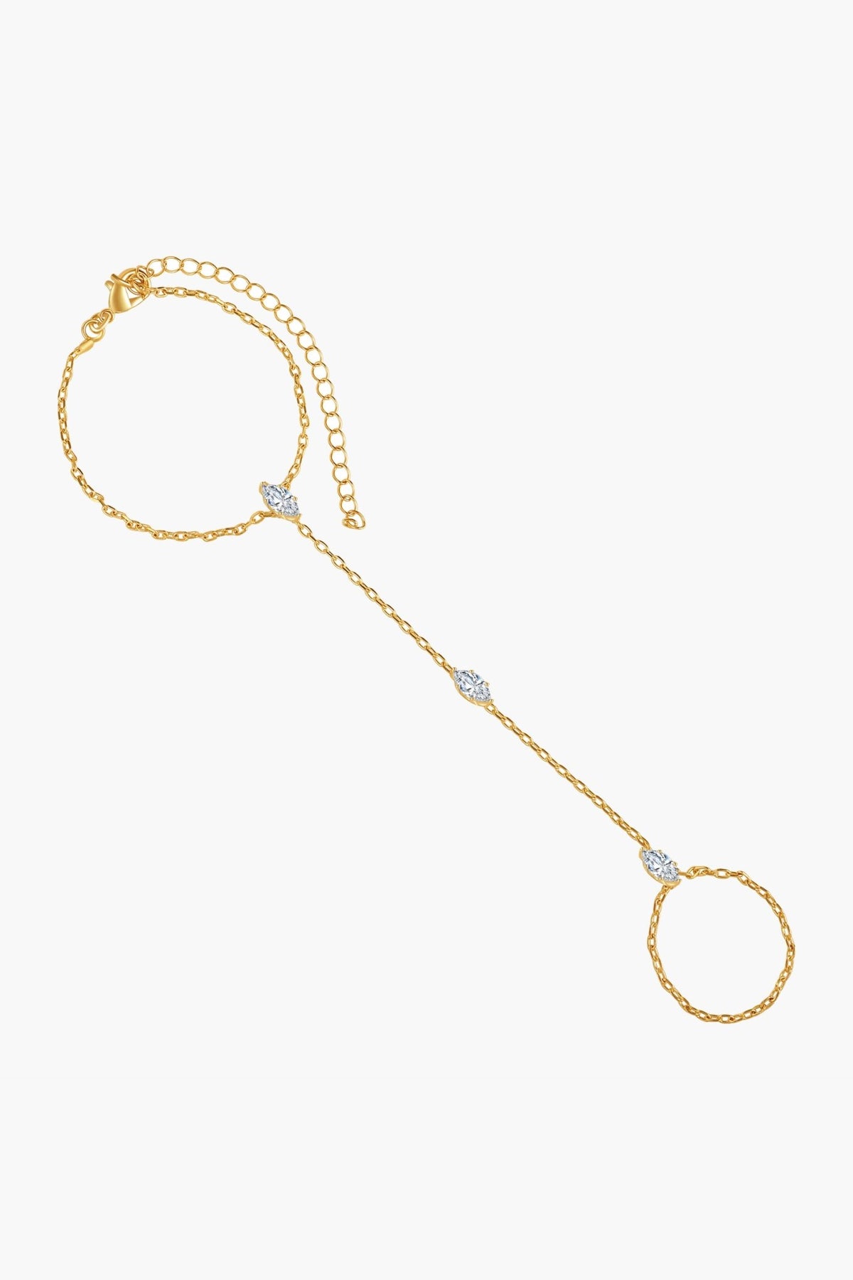 ZEYA - Marquise Hand Chain