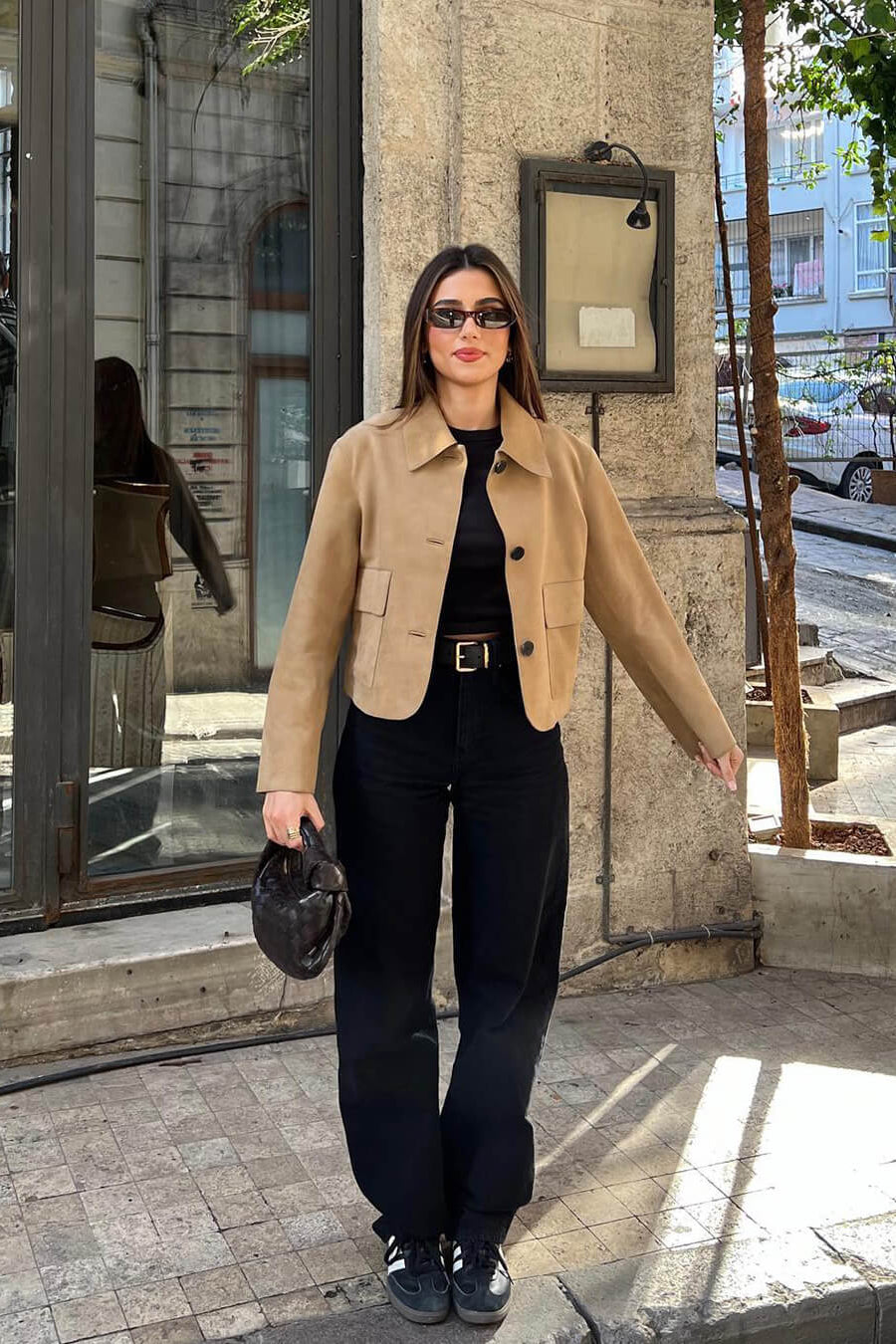 ZEYA - Melissa Suede Blazer Jacket