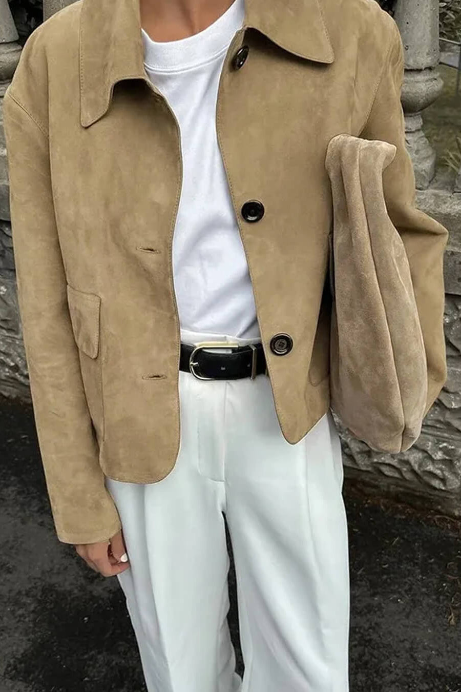 ZEYA - Melissa Suede Blazer Jacket