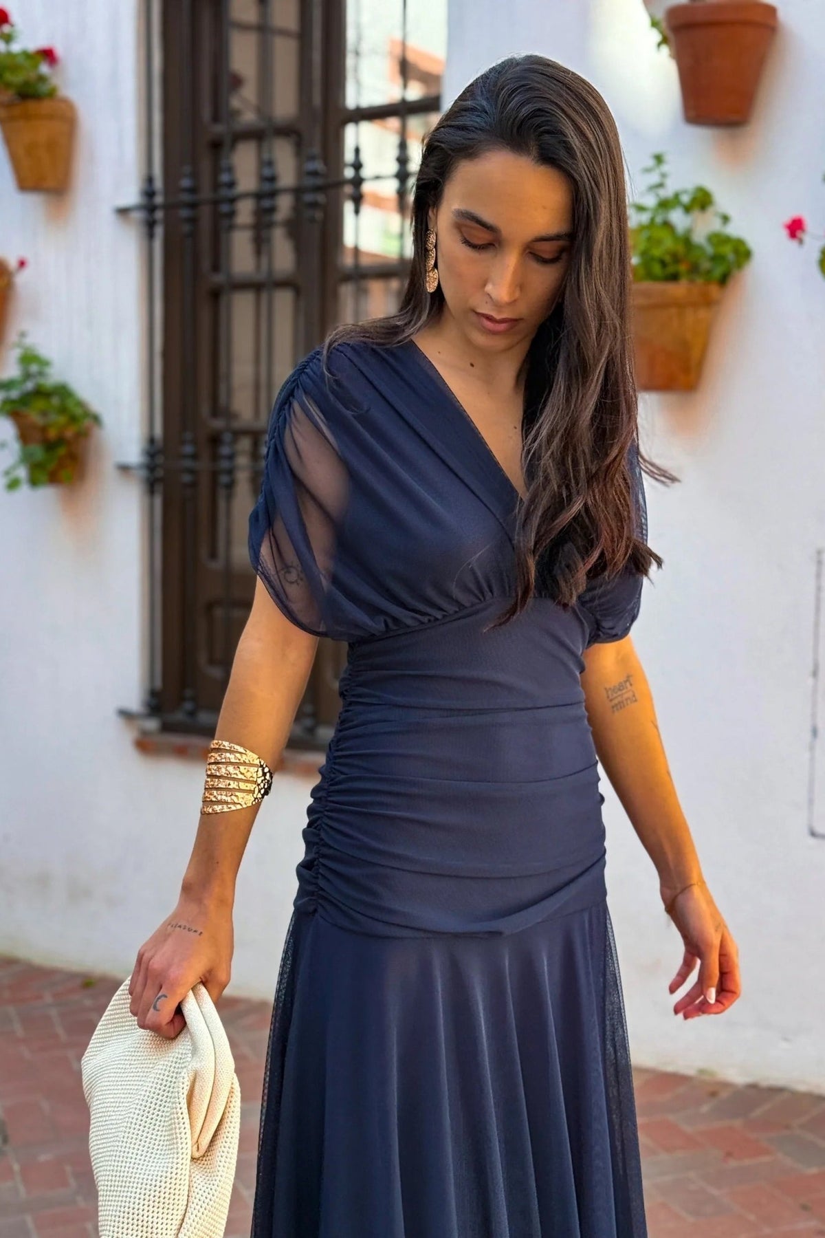 ZEYA - Naomi Mesh Maxi Dress