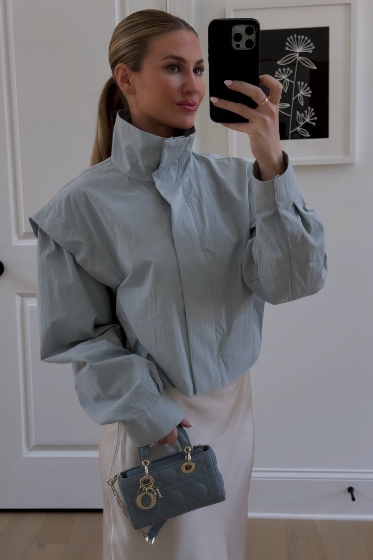 ZEYA - Natalie Cropped Windbreaker Jacket