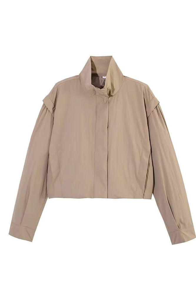 ZEYA - Natalie Cropped Windbreaker Jacket