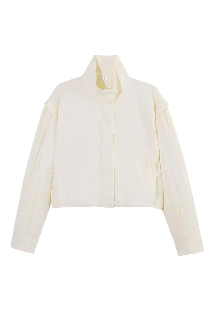 ZEYA - Natalie Cropped Windbreaker Jacket