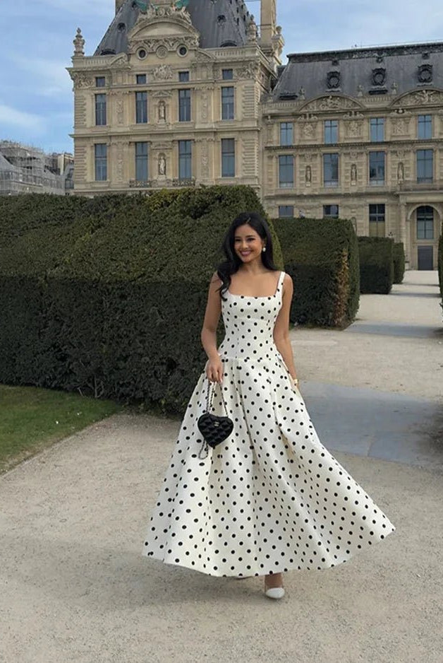 ZEYA - Petra Polka Dot Midi Dress