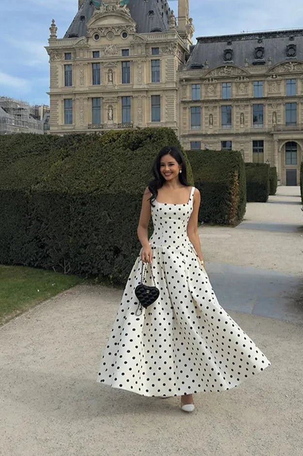 ZEYA - Petra Polka Dot Midi Dress