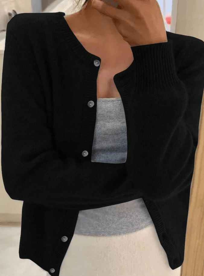 ZEYA - Ruth Button Front Knit Cardigan