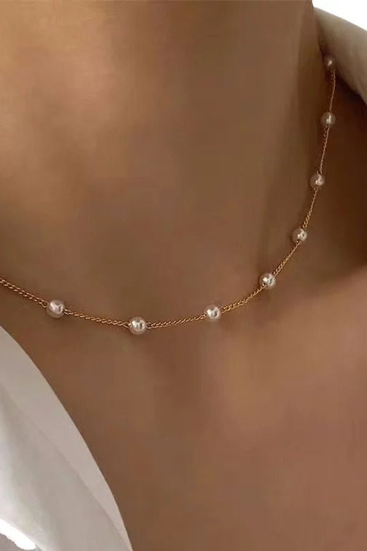 ZEYA - Ruth Pearl Choker Necklace