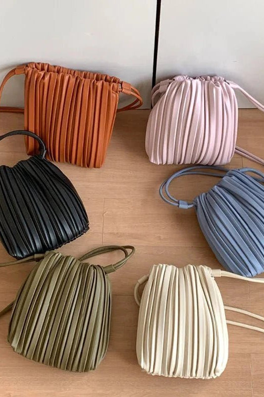 ZEYA - Sadie Pleated Mini Crossbody Bag