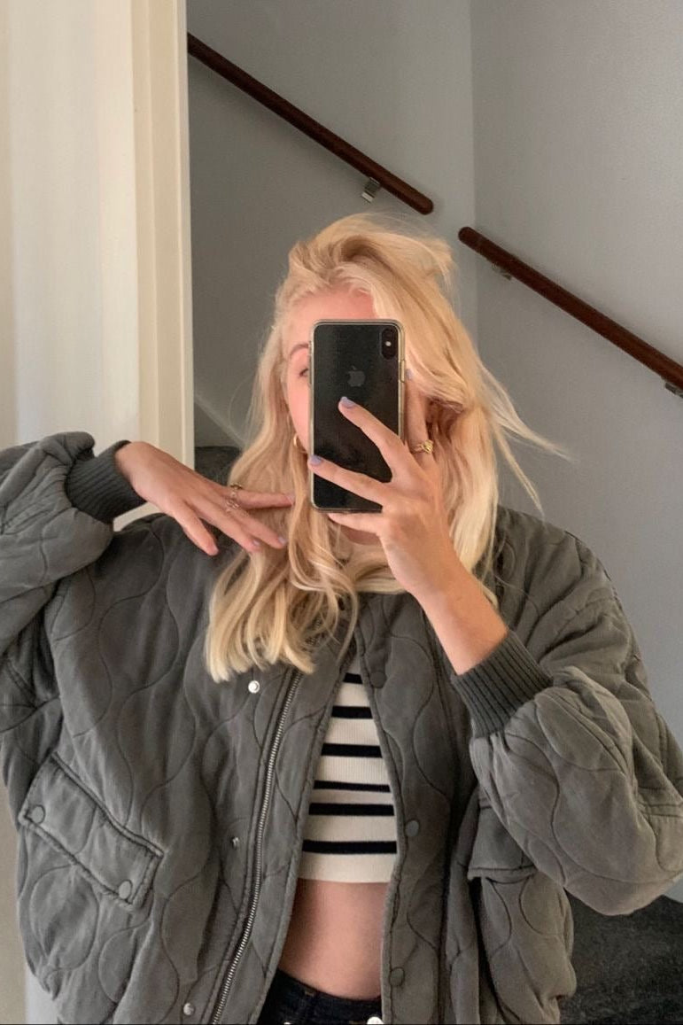 ZEYA - Stella Padded Bomber Jacket