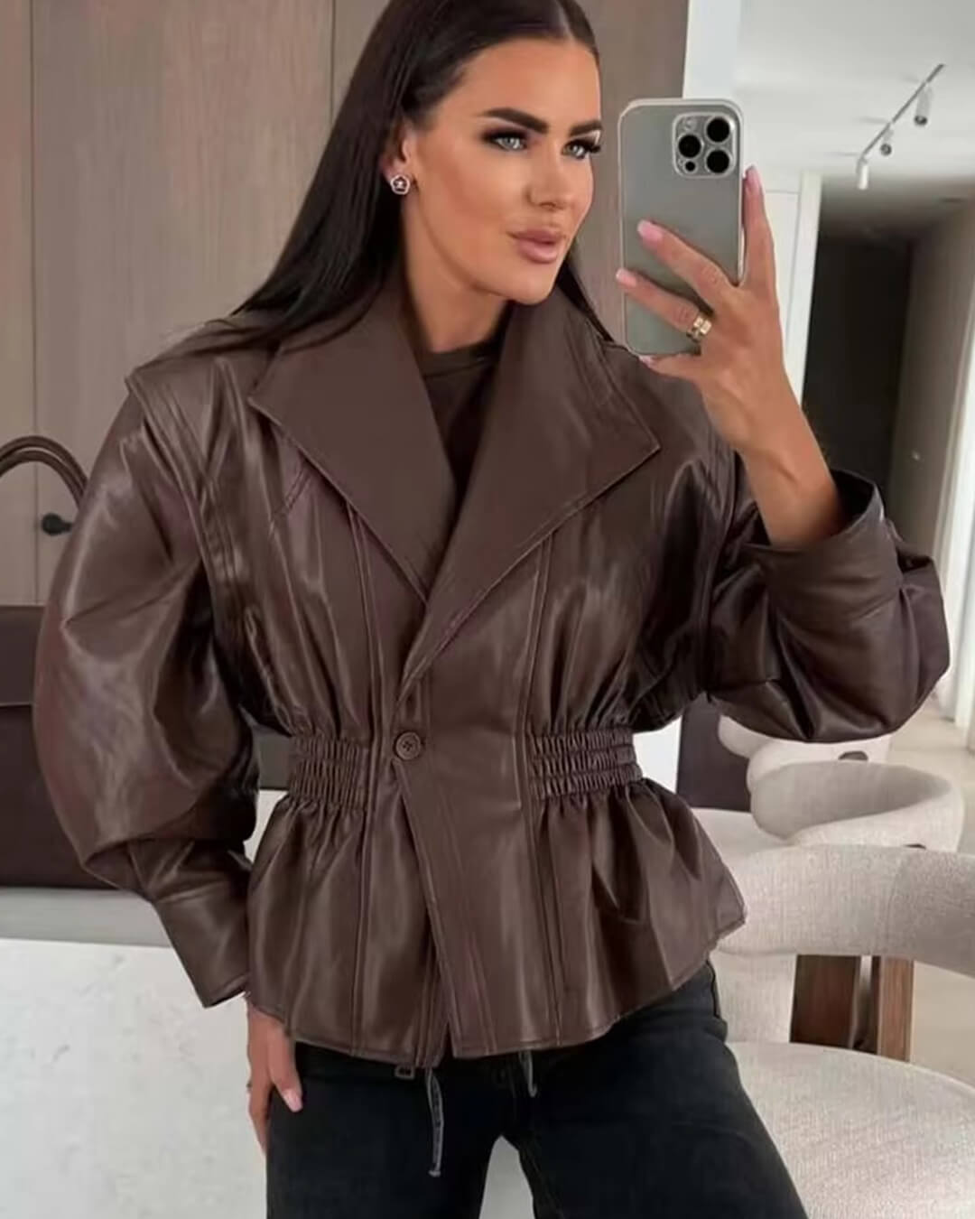 ZEYA - Zephanie Leather Jacket