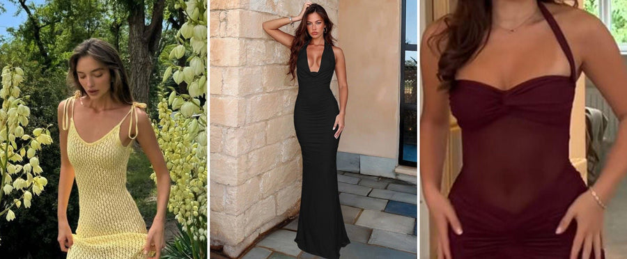 De la primera luz al último brindis: la selección de vestidos de septiembre