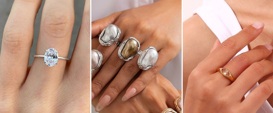 La selección de anillos de agosto: formas esculturales que querrás lucir ahora