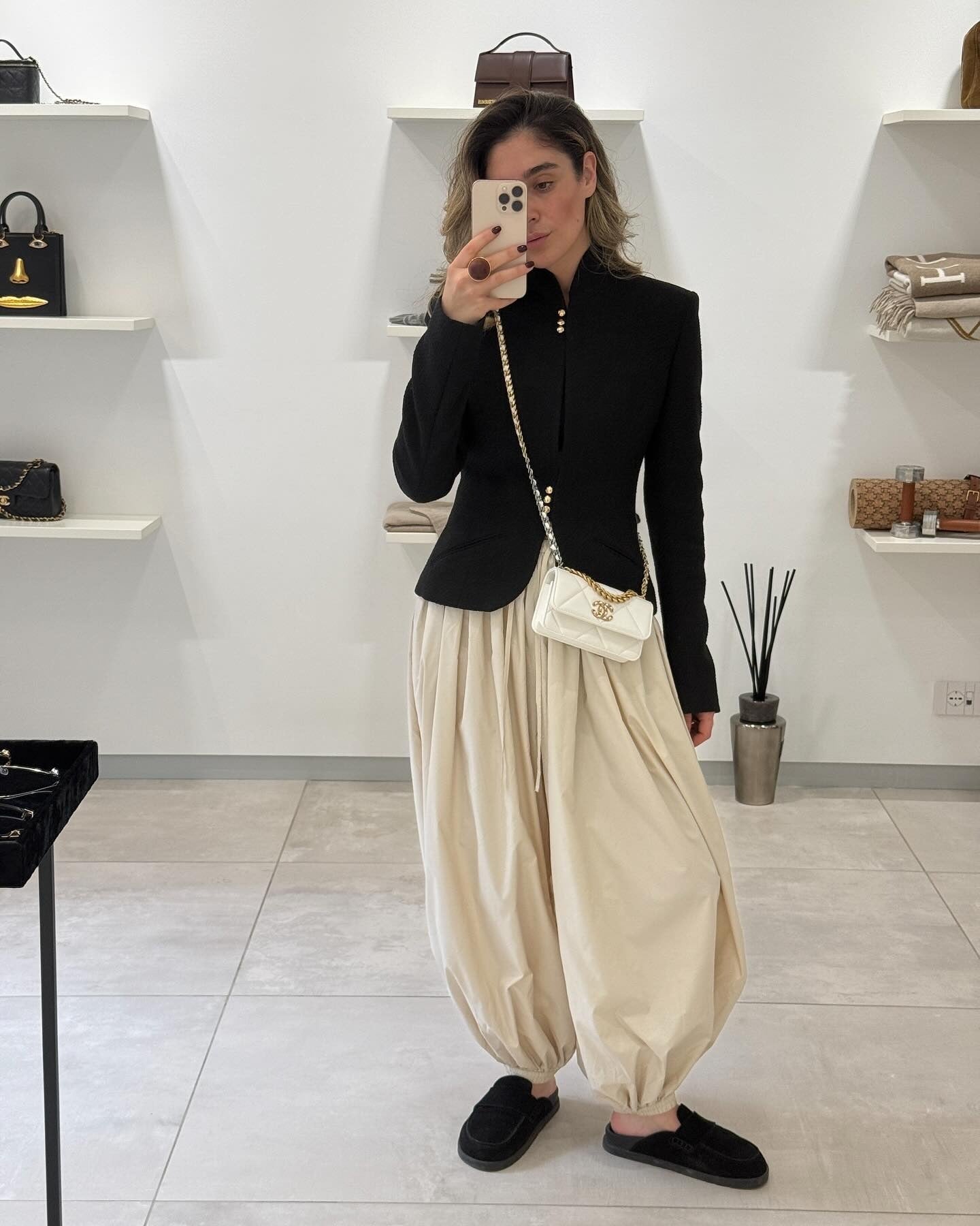Pantalones balón Kristen de talle alto